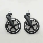 Roues buggy Cybex Eezy S/Twist 2 plastique acier inoxydable amortissement intégré noir/blanc usage avant/arrière poussette bébé