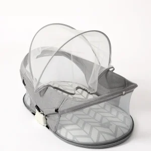 Berceau portable bébé nouveauné tissu lavable nid câlin balançoire de sécurité conception moderne portable et doux pour 02 ans