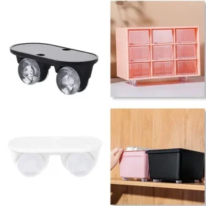 Support de rangement à compartiments et roulettes chariot de stockage portable organisation baby gear 2 modèles couleurs