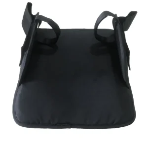 Support de siège confortable pour poussette bébé en tissu Oxford reposepieds noir