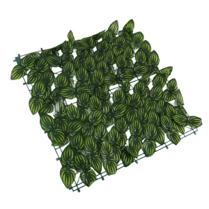 Panneaux de clôture artificiels en plastique écran de confidentialité vert naturel décoration murale extérieure jardin patio balcon