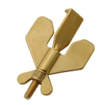 Ancre papillon en métal doré fixation mur plâtre mur sec ancrage mural durable kit fixation bébé sécurité bricolage