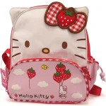 Sac à dos Hello Kitty Oxford tissu mignon design anime fille strawberry motif écolière cadeau