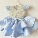 Robe de fête d&rsquo;anniversaire pour enfant princesse vêtement de mariage costume d&rsquo;hôte robe de concours collection 2023 matière douce sécurité enfant qualité premium
