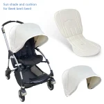 Pare-soleil pour poussette de bébé, auvent et coussin de siège pour Bugaboo Bee6 Bee5 Bee3, housse de landau résistante aux UV, accessoires de poussette pour bébé