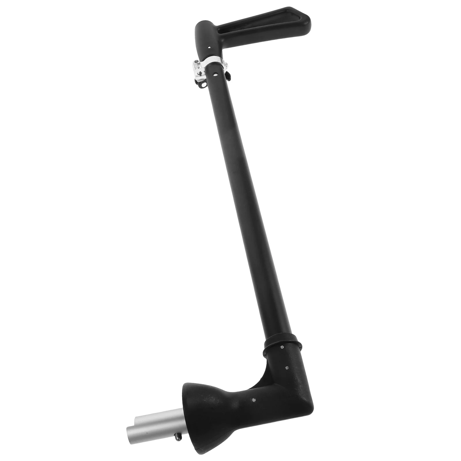 Canne aluminium antidérapante poignée confort base courbée ajustable support stable sécurité adultes et personnes âgées design moderne durable facile à utiliser