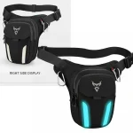 Sac à ceinture LED rouge Moto imperméable pour randonnée cyclisme et voyages  Design ergonomique et résistant