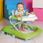 Roues pour poussette silencieuses 4 pièces roulettes pivotantes pour bébé tricycle marcheur extérieur et intérieur durabilité et confort