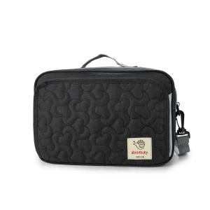 Sac à langer portable pour poussette rangement bébé pratique aboutbaby noir style moderne fonctionnel et élégant