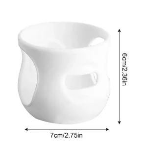 Housse protection biberon silicone anticasse isolation thermique manchon bouteille lait bébé sûr portable design moderne