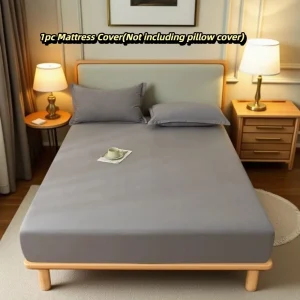 Housse de matelas imperméable antitaches housse élastique motif losange coton polyester protection matelas bébé adulte lit standard Housse de matelas imperméable antitaches housse élastique motif losange coton polyester protection matelas bébé adulte lit standard