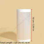 Tube de stockage transparent 120cm 10cm protection antipincement bébé rangement multifonction poussette accessoires pratique durable