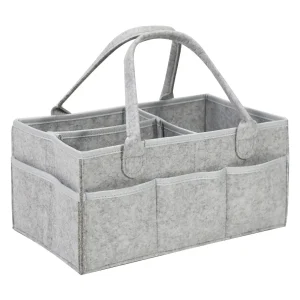 Organisateur rangement bébé panier fourretout portable sacs suspendus pour couches rangement pliable portable pour maman gris Organisateur rangement bébé panier fourretout portable sacs suspendus pour couches rangement pliable portable pour maman gris