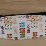 Support de tête coussin bébé siège auto accessoire confort sécurité design adorable ours 01 ans coussin lavable matériau doux bébé