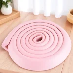 Protecteur de coin en mousse EVA rose doux pour meubles et tables sécurité bébé