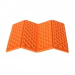 Tapis de massage silicone pliable orange relaxation pieds détente bienêtre portable