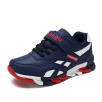 Baskets enfants 713 ans PU cuir respirant antiglissante sport et quotidien Taille plus petite