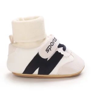 Chaussures bébé filles peluche intérieur antiglisse douce hiver bottes neige confortables ajustables 01 ans style sportif moderne