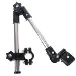 Bras articulé métal acier inoxydable support montage设备 fixation trépied ajustable flexible robuste noir photographie vidéographie