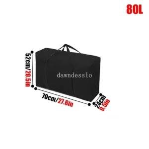 Sacs de voyage Oxford noir 80L grande capacité pliable organisation bébé dawndesslo poussettes accessoires