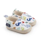 Chaussures bébé dinosaure 01 ans enfileuses intérieur confort style ludique brand magic