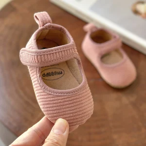 Chaussures bébé fille ballerines antiglisse douces rose mwg 018 mois souples respirantes confort sécurité