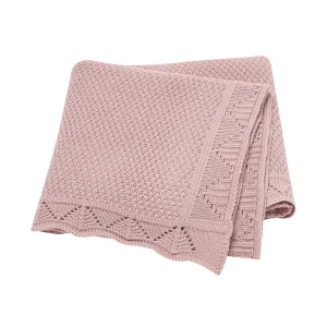 Couverture tricot bébé 100x80cm douce et sécuritaire idéale pour nouveauné lange bassinette poussette canapé literie Couverture tricot bébé 100x80cm douce et sécuritaire idéale pour nouveauné lange bassinette poussette canapé literie