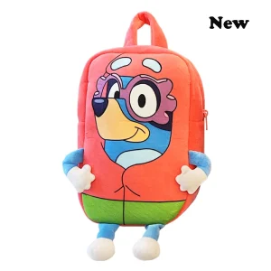 Sac à dos Bluey pour enfants personnages anime scolaire piquenique cadeau confortable stylé qualité supérieure