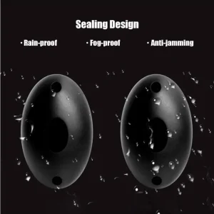 Capteur infrarouge de sécurité pour porte automatisée IP55 antipluie antibuée design compact et moderne pour protection efficace