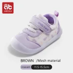 AIBEDILA Baskets souples respirantes bébé garçon fille chaussures sport décontractées marche plein air Mesh D