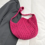 Sac à main en crochet main bébé poussette accessoires portage bébé textile confort éveil jouets