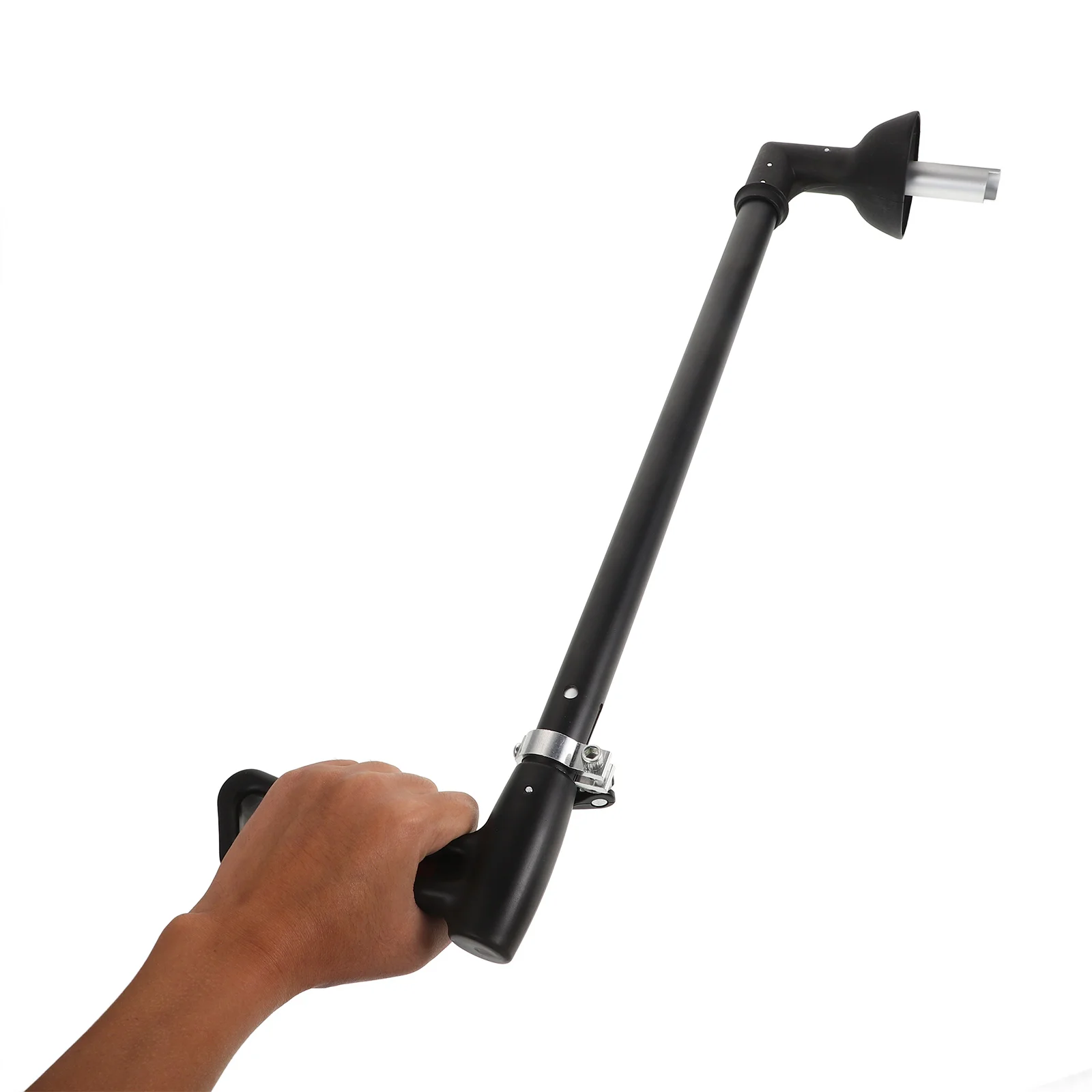 Poignée de poussoir bébé scooter Yo Yo Push Rod accessoire pliable en acier inoxydable pour enfant en bas âge compatible poussette