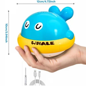 Jouets de bain pour bébé, jouets de bain pour enfants en bas âge, jouets de bain de baleine lumineuse, arroseur, Table d’eau de piscine, jouets pour nourrissons, fontaine de baignoire – Blue Jouets de bain pour bébé, jouets de bain pour enfants en bas âge, jouets de bain de baleine lumineuse, arroseur, Table d’eau de piscine, jouets pour nourrissons, fontaine de baignoire – Blue