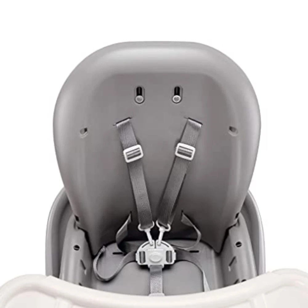 Ceinture de sécurité 5 points réglable pour haute chaise poussette et table à langer fixation Bumosquito style élégant matériaux sûrs