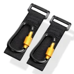 Crochets poussette bébé sacs portables maman fixations多用途 pour courses voiture moto randonnée extérieur noir 2 pièces