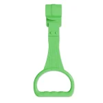 Anneau de traction bébé accessoire de lit anneau suspendu plastique vert support bébé 195 cm simple fonctionnel usage quotidien