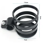 Portegobelet universel noir pour poussette chariot bébé vélo et accessoires de buggy  Design moderne et sécuritaire