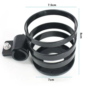 Portegobelet universel noir pour poussette chariot bébé vélo et accessoires de buggy  Design moderne et sécuritaire