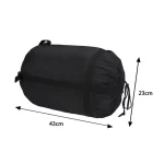 Sac de couchage à Compression étanche pour l&rsquo;extérieur, housse de Sport, paquet de rangement léger et pratique, sac de Camping voyage dérive randonnée – as picture