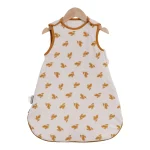 Sac de Couchage AntiCoups Bébé 02 Ans Coton Doux Motif Feuilles 2.5 Tog Sans Capuchon Hiver Automne