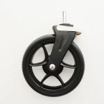 Roue de poussette en plastique pour Stokke Xplory V3/V4/V5 arrière fixation métal haute durabilité design moderne accessoire de remplacement