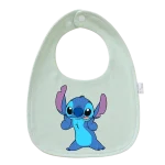 Bavoirs pour bébé avec motif cartoon tissu doux ajustable nouveauné à 3 ans protège vêtements design mignon sécurité et confort