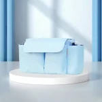 Sac de voyage bébé grande capacité sac d&rsquo;organisation poussette multipoche tissu Oxford design moderne usage quotidien