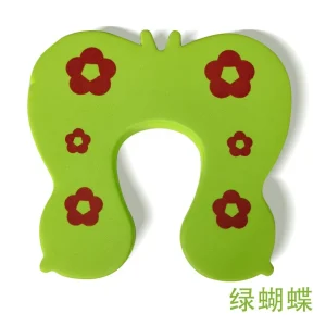 Arrêtoir de porte bébé en mousse douce design papillon floral sécurité enfant matériau hypoallergénique protecteur de porte intérieur extérieur 100% sûr pour les nouveaunés Arrêtoir de porte bébé en mousse douce design papillon floral sécurité enfant matériau hypoallergénique protecteur de porte intérieur extérieur 100% sûr pour les nouveaunés