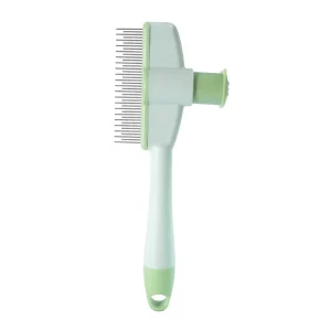 Peigne de toilettage professionnel pour animaux de compagnie brosse antinœuds dents métalliques manche ergonomique durable et hygiénique accessoire de soin pour chat et chien