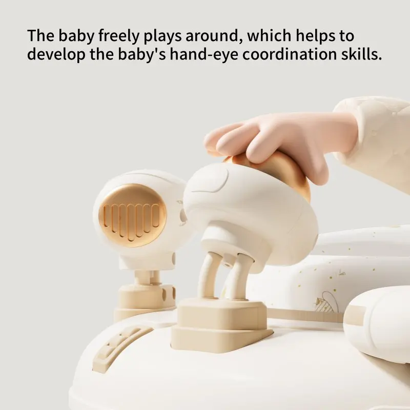 Chariot marche bébé 636 mois prév Ojambes pliable antirenversement manuel poussette accessoire bébé sécurité pratique Guangdong certification 3C