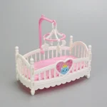 Maison de poupée Miniature 1:12 Chambre bébé Réaliste Accessoires Éveil Enfant Jouets Décoration Maison Poupée Cadeau Éducatif Créatif