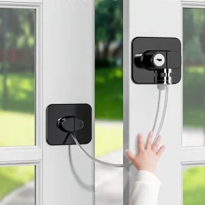 Serrure de porte fenêtre pour enfants, Protection de sécurité pour réfrigérateur, casier, tiroir, armoire, produit de sécurité pour bébé, soins pour enfants – B Serrure de porte fenêtre pour enfants, Protection de sécurité pour réfrigérateur, casier, tiroir, armoire, produit de sécurité pour bébé, soins pour enfants – B