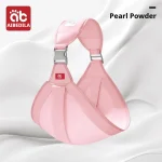 AIBEDILA harnais pour chiens en tissu synthétique rose pâle confortable et sécuritaire accessoire pour promenades style moderne