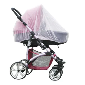 Moustiquaire respirante pour poussette protection bébé maille polyester durable odorless blanc rose bleu noir portable usage quotidien 外出 randonnée nouvelle collection